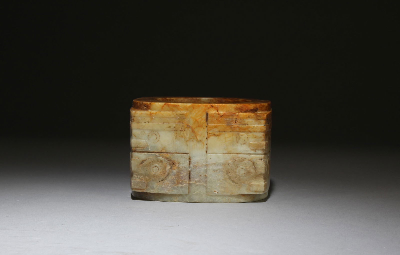 A Carved Jade 'Cong' (1 of 5)