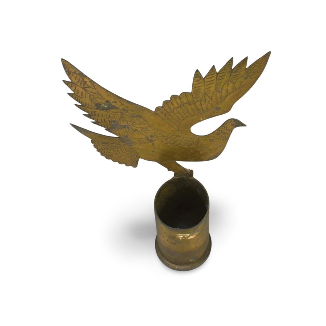 An artillery shell made Dove Ornament - 4
