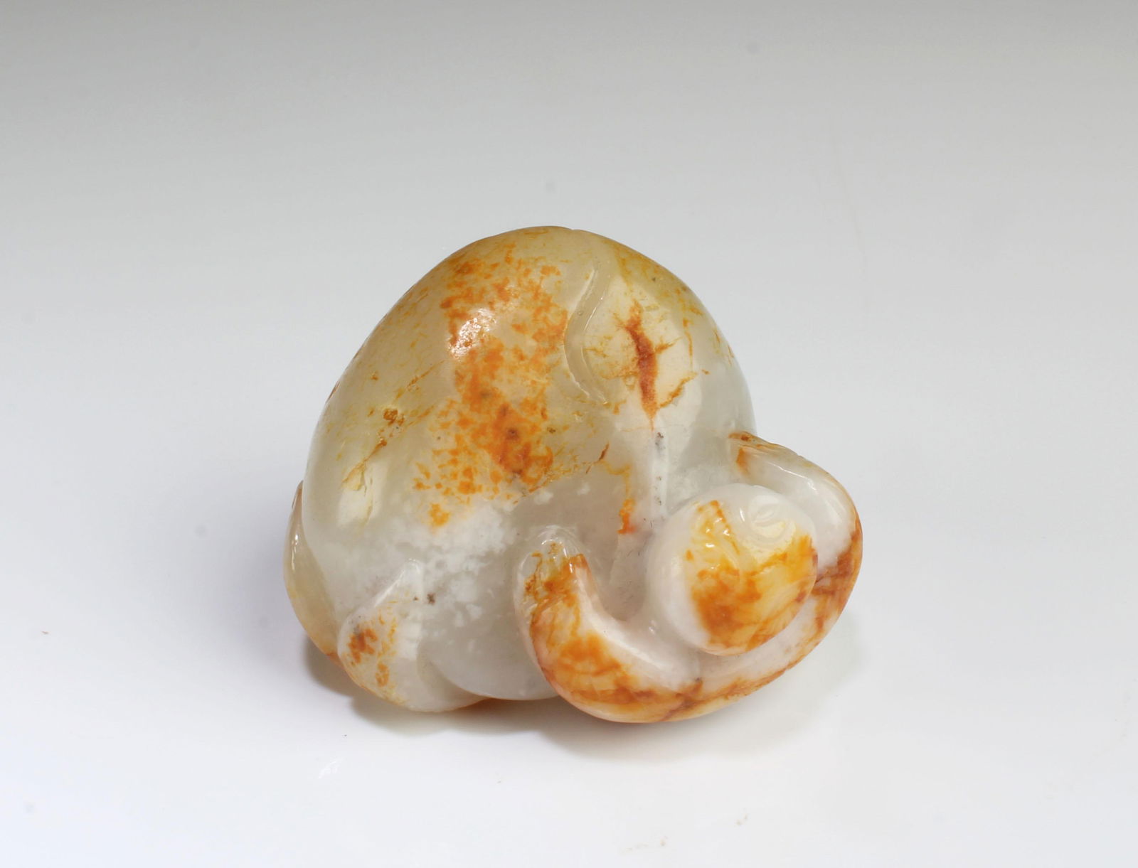 Antique Carved Hetian Jade Ornament (1 of 3)