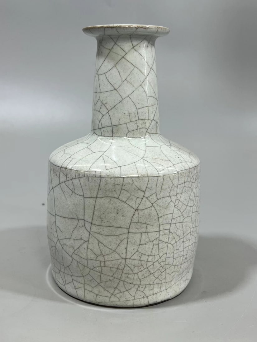 A Crackleware Glazed Vase - 2