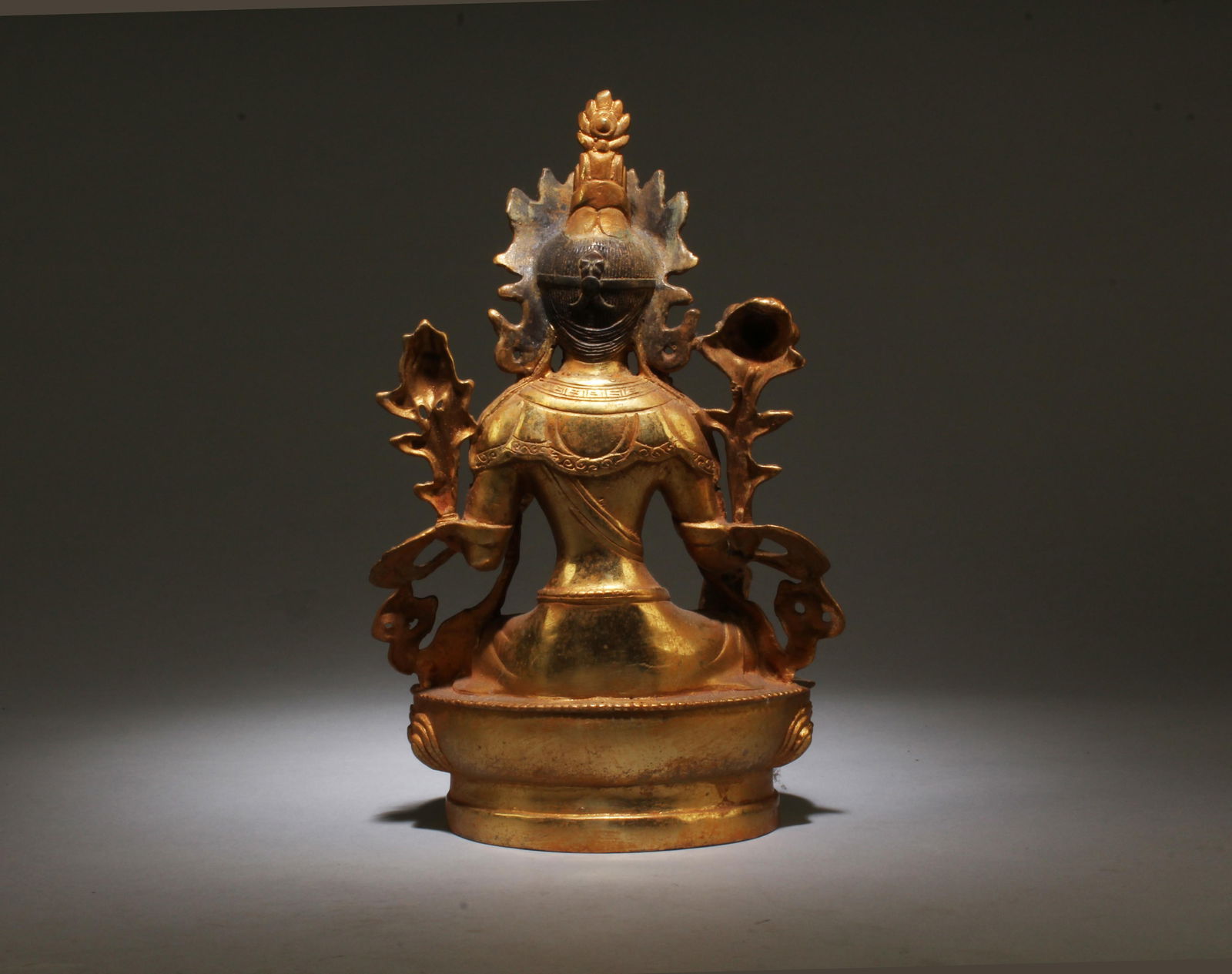 A Bronze Buddhist Statue - 4