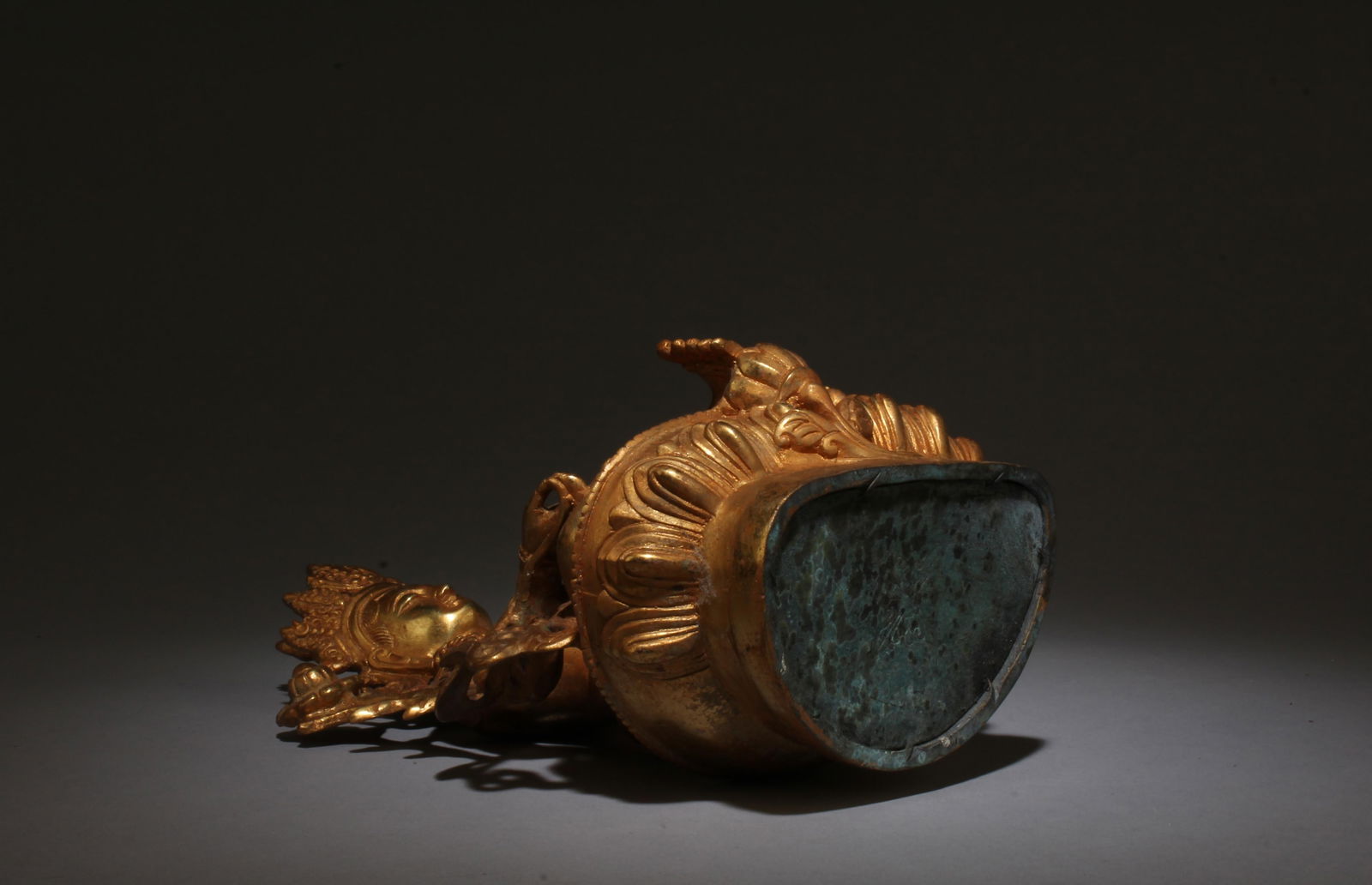 A Bronze Buddhist Statue - 7