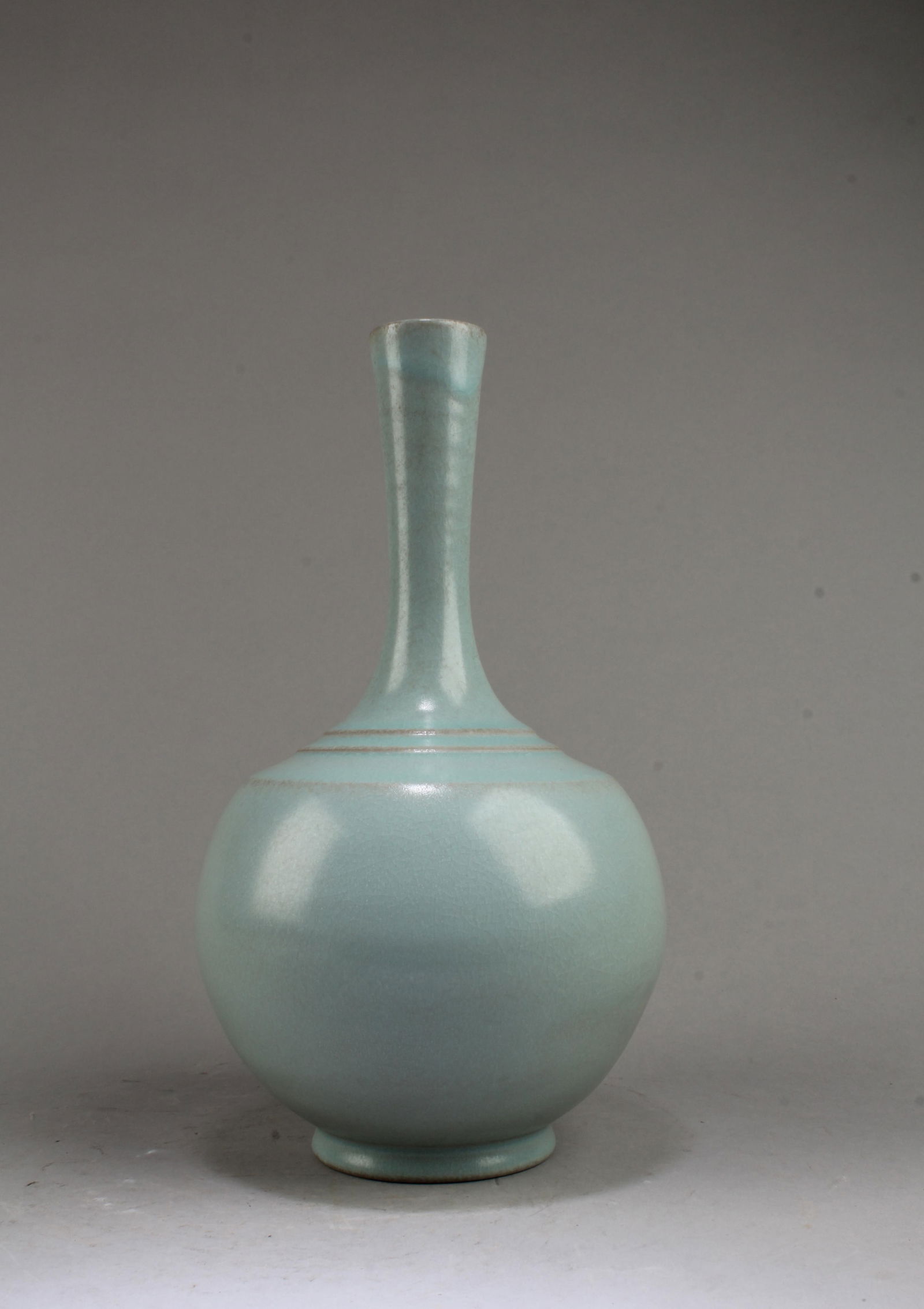 Chinese Ruyao Vase: Chinese Ruyao Vase. Height: 10.75"