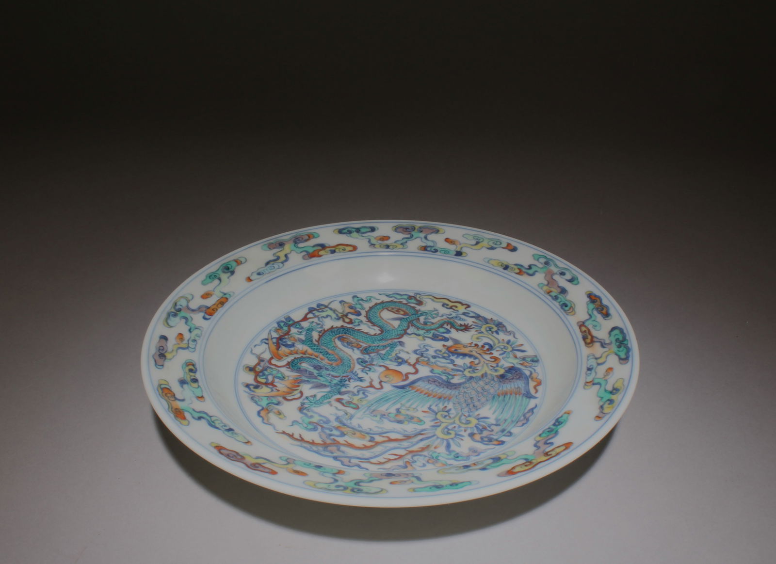 A Doucai Plate - 5