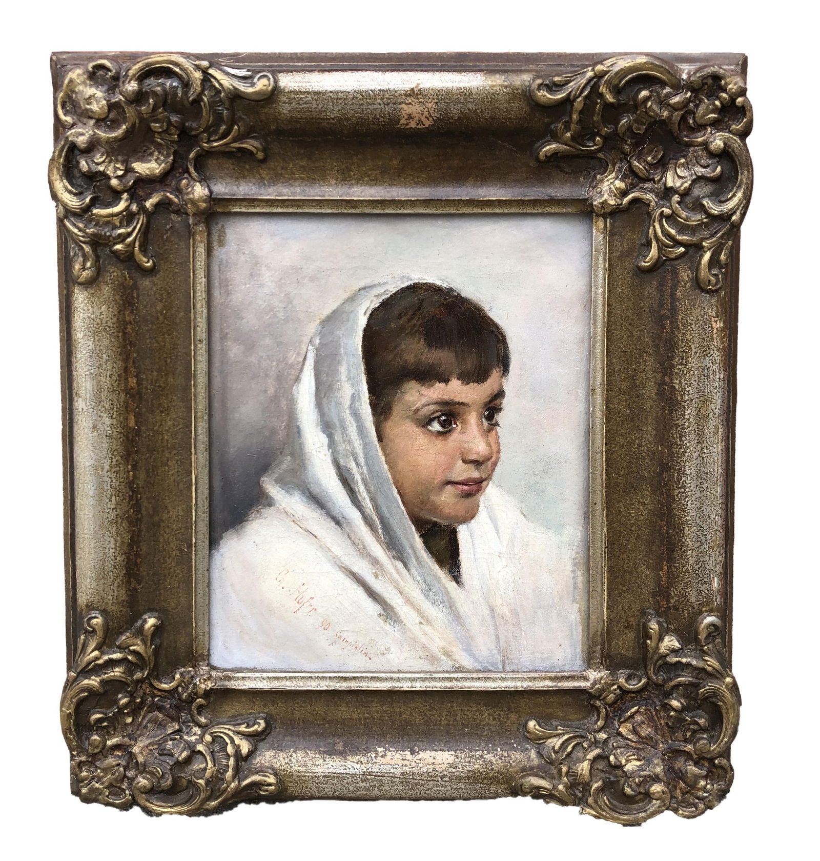 A Framed Oil Painting (1 of 4)