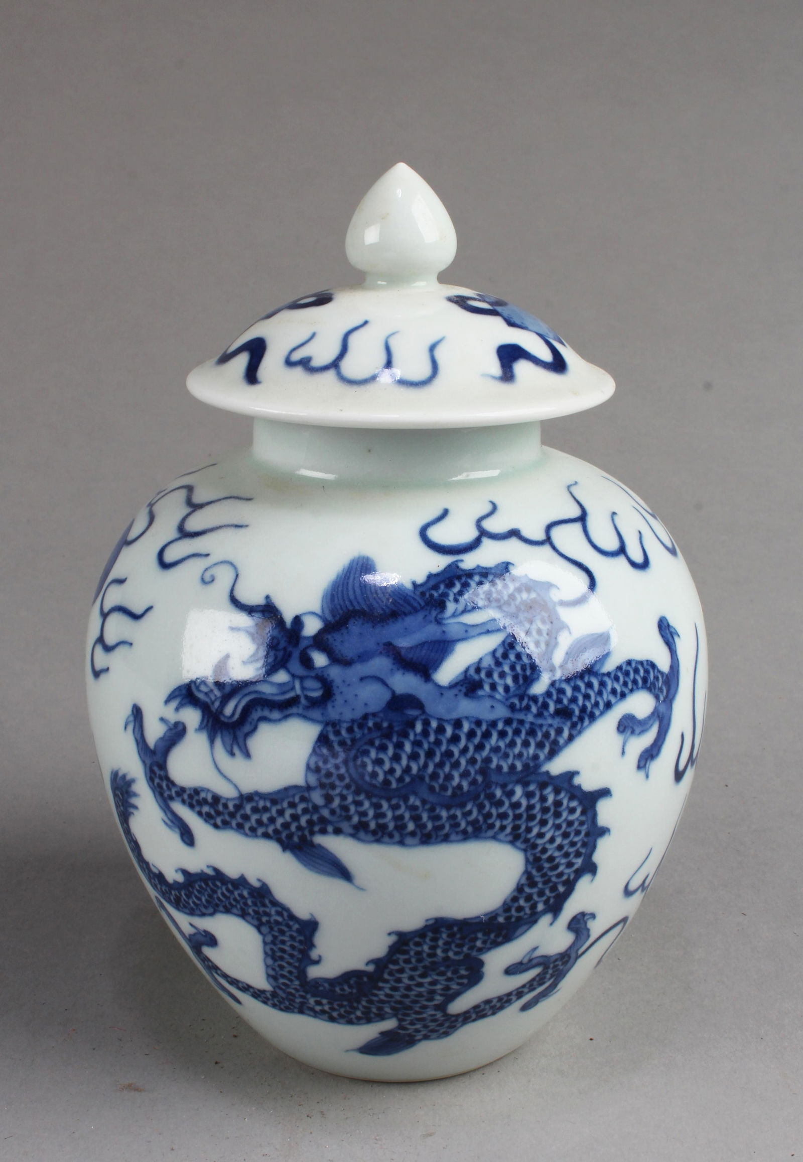 Chinese Blue & White Porcelain Jar (1 of 4)