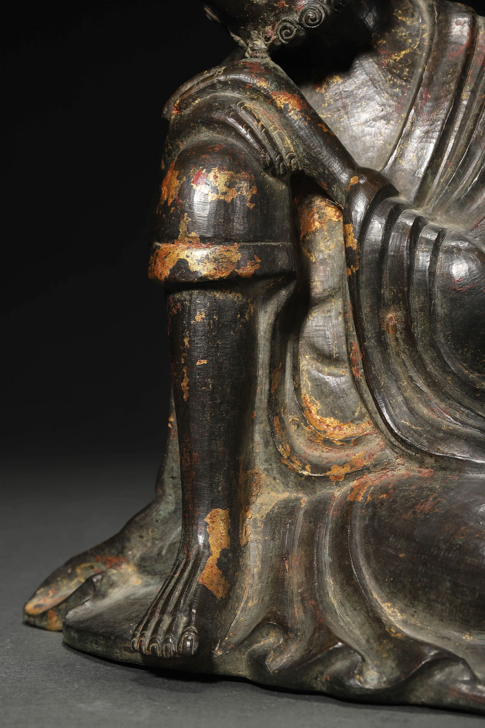 Bronze Luohan Statue - 3