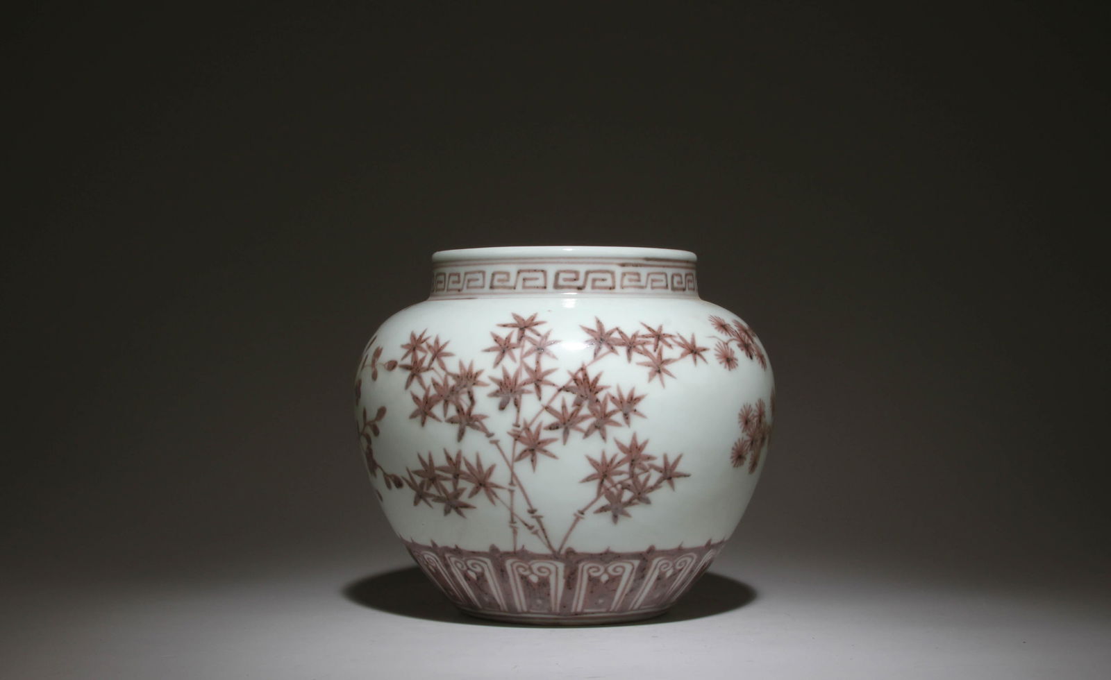 An Underglazed Red Jar - 2