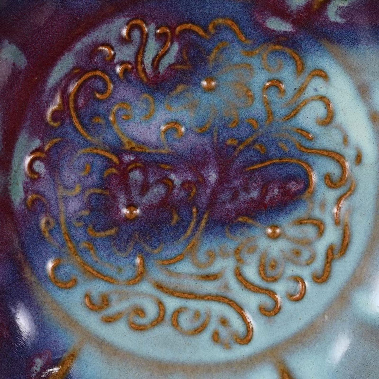 A Jun Kiln Plate - 4