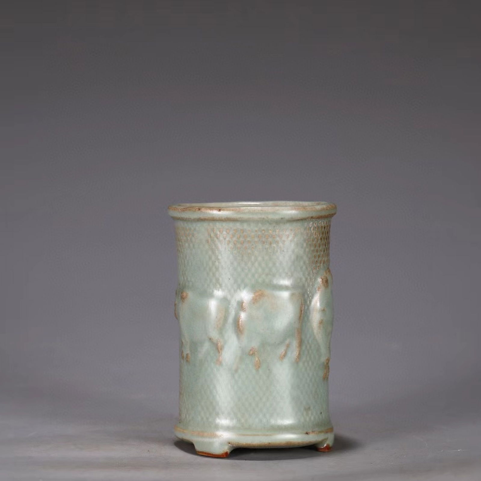 A Green Glazed Vase - 8