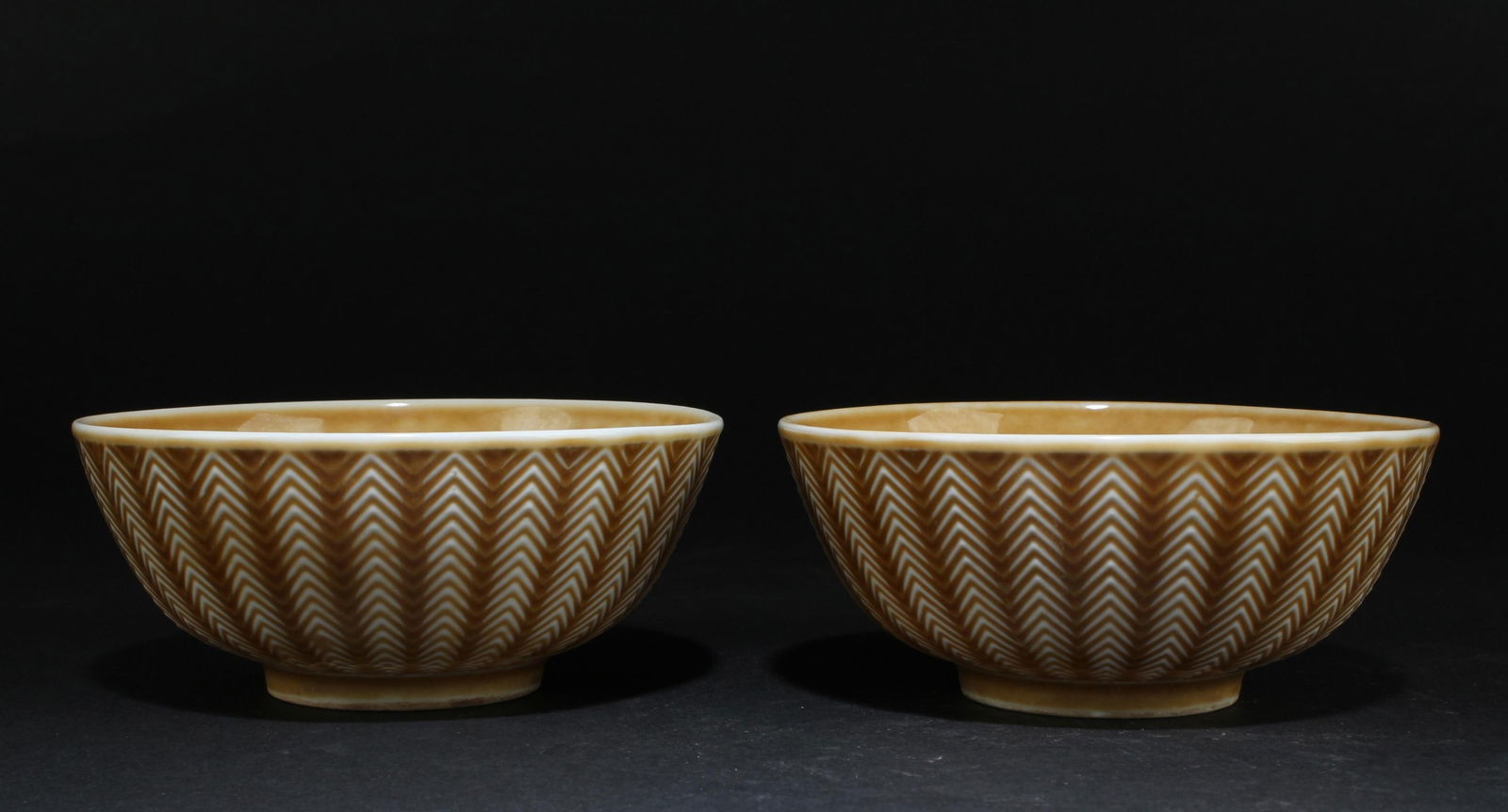 Two Porcelain Bowls: Two Porcelain Bowls. 'XuanDe' mark. Height: 2.2" Diameter: 4.9"