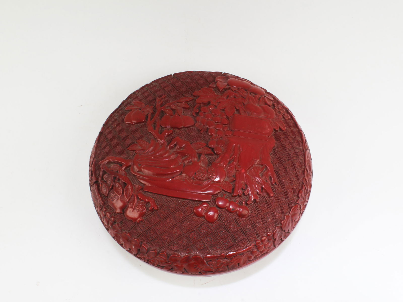Chinese Cinnabar Lacquer Round Container - 2