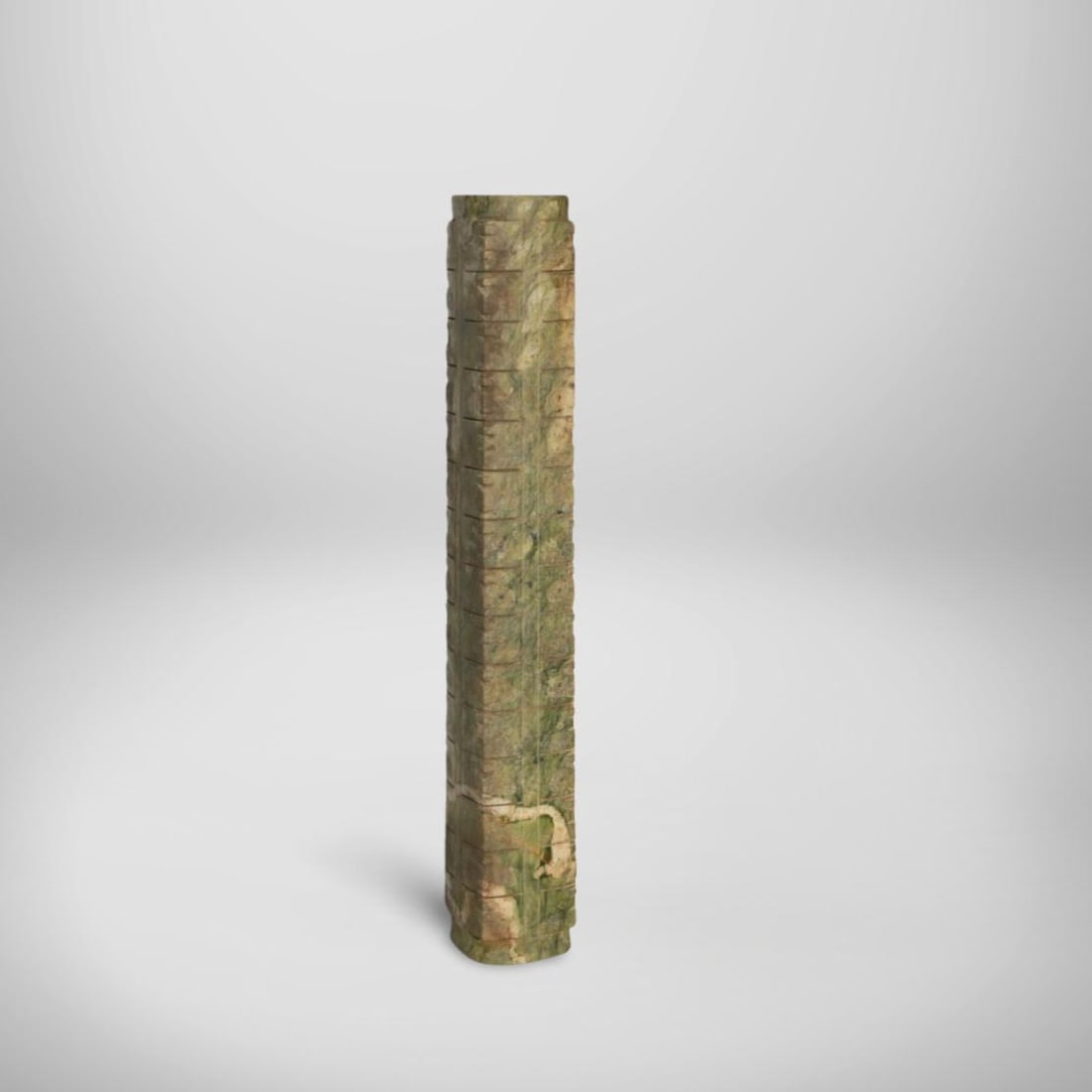 A Large Jade Cong - 2