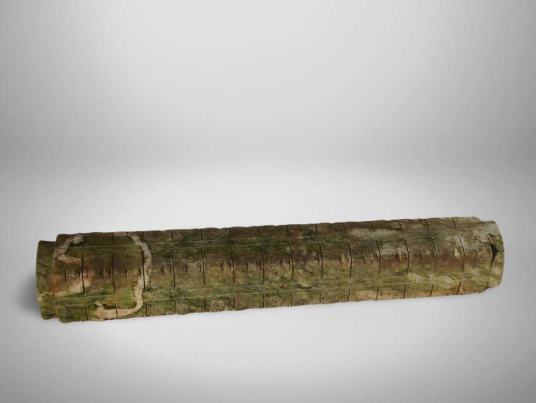 A Large Jade Cong - 8