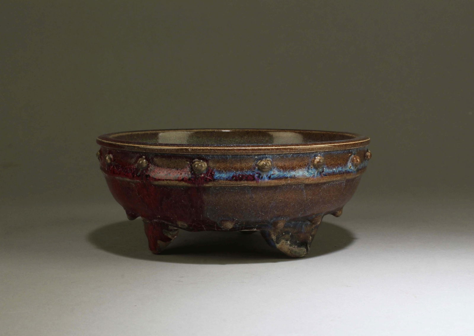 A Jun Type Ink Washer: A Jun Type Ink Washer. Onc character mark at base. Height: 2.6" Diameter: 6.5"