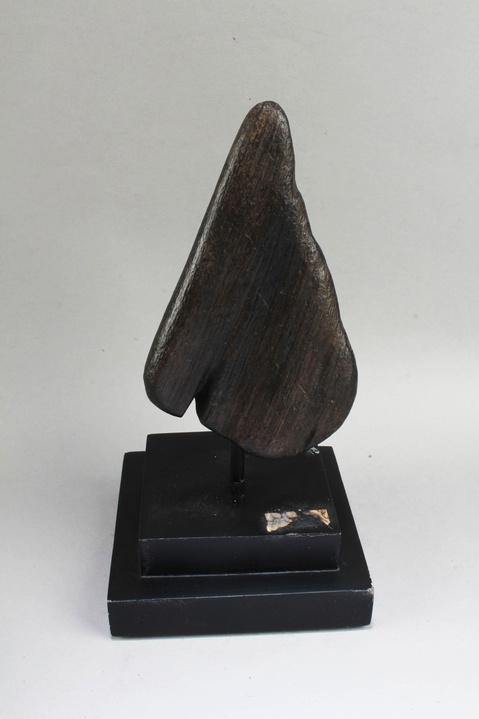 A Carved QiMu Sculpture: A Carved QiMu Sculpture. Comes fitted with a stand. Height: 8" (with stand)