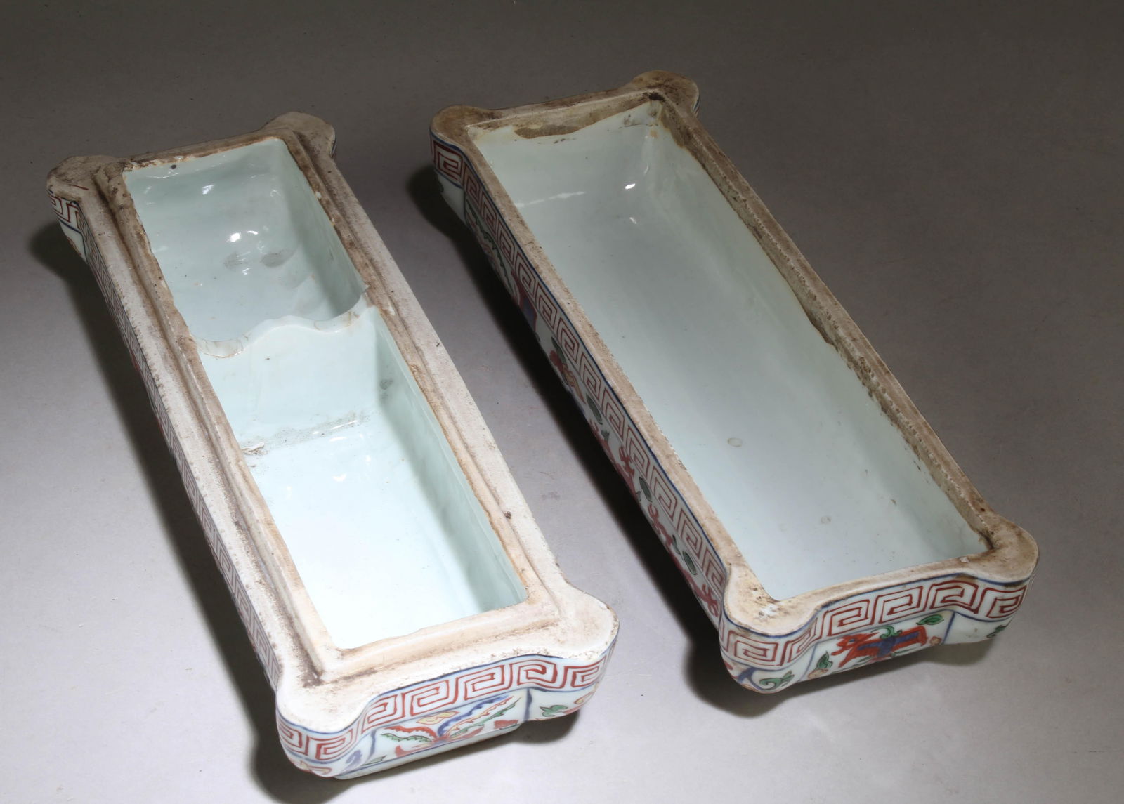 A Docai Ceramic Box with a Dragon Pattern - 3