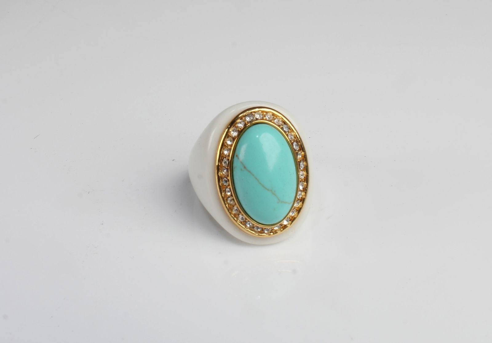 A Turquoise Inlay Ring (1 of 2)