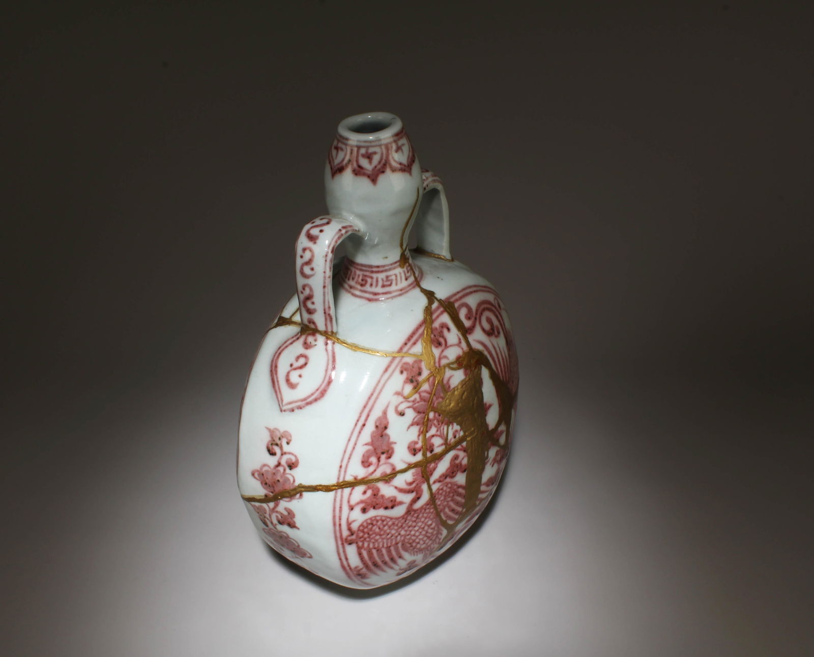 An Underglazed Red Moonflask Vase - 3