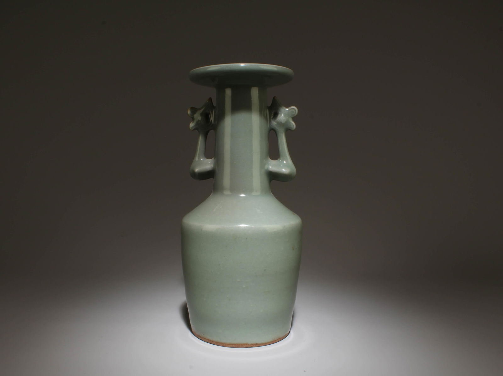 A Longquan Mallet Vase: A Longquan Mallet Vase. Dimensions: 10" x 4.5".