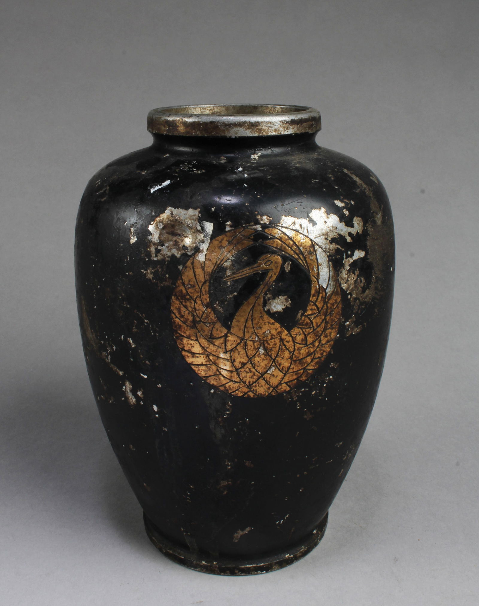 Chinese Pewter Vase (1 of 4)