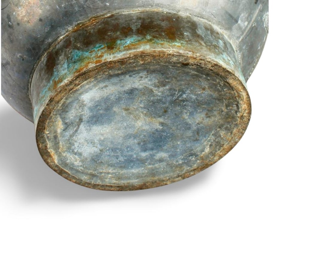 Chinese Pewter Vase - 4