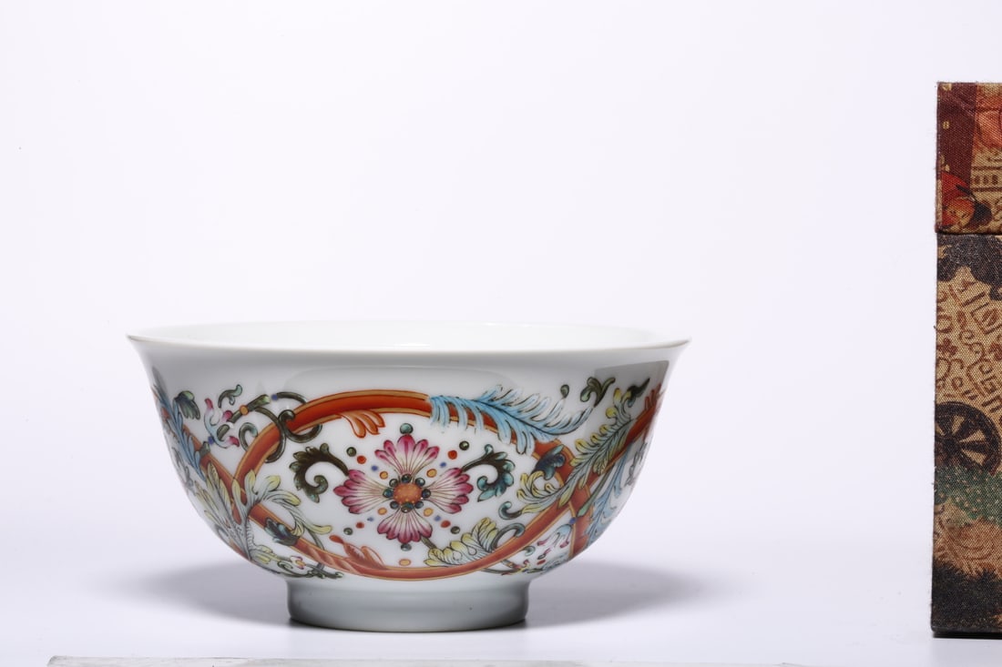 A Fencai Enamel Bowl (1 of 9)