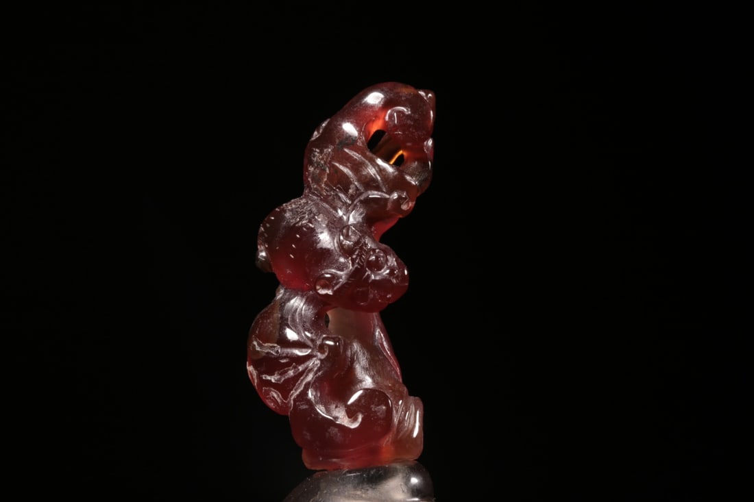 A Crystal Boy?and?Longevity Snuff Bottle - 3