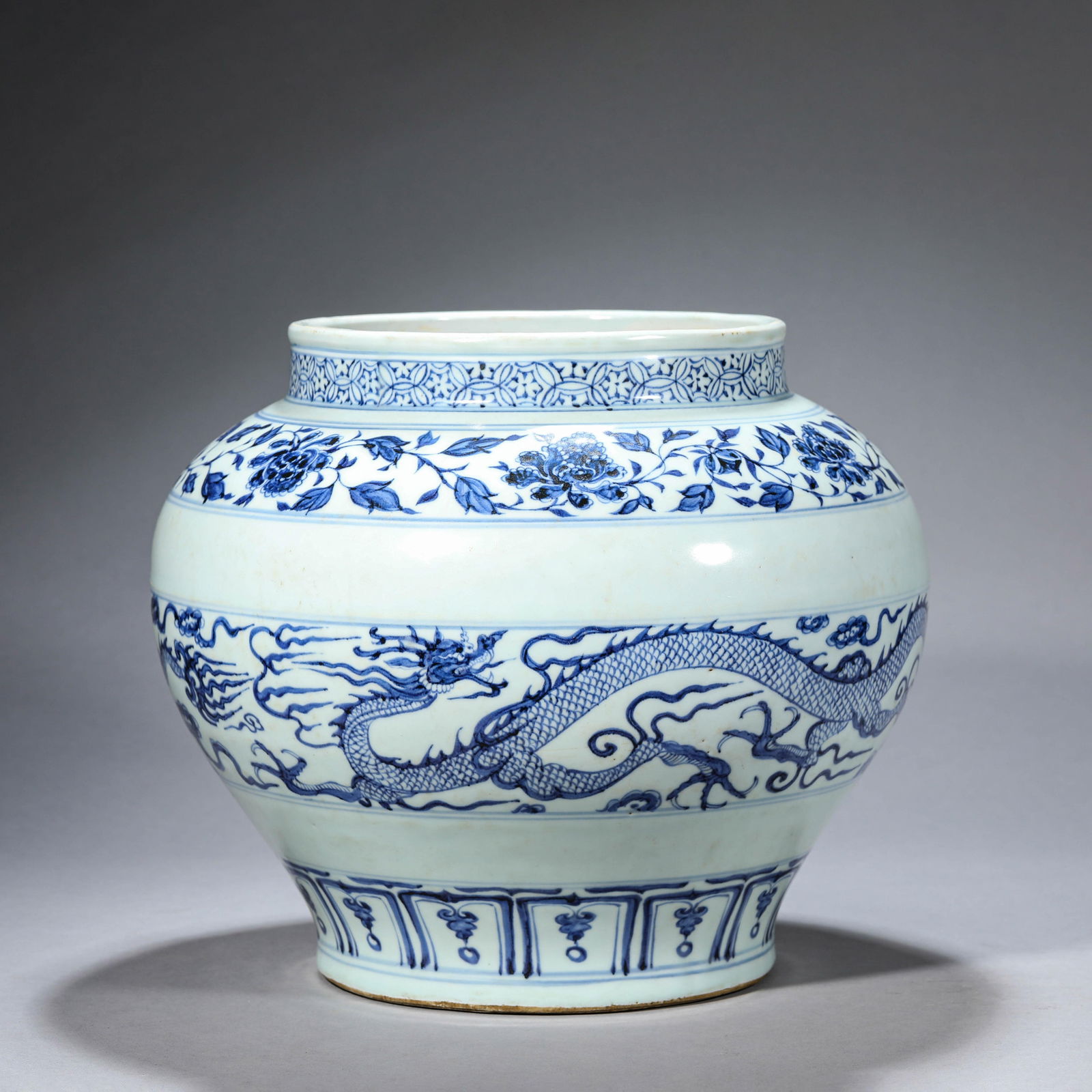 Blue and White Dragon Jar (1 of 8)