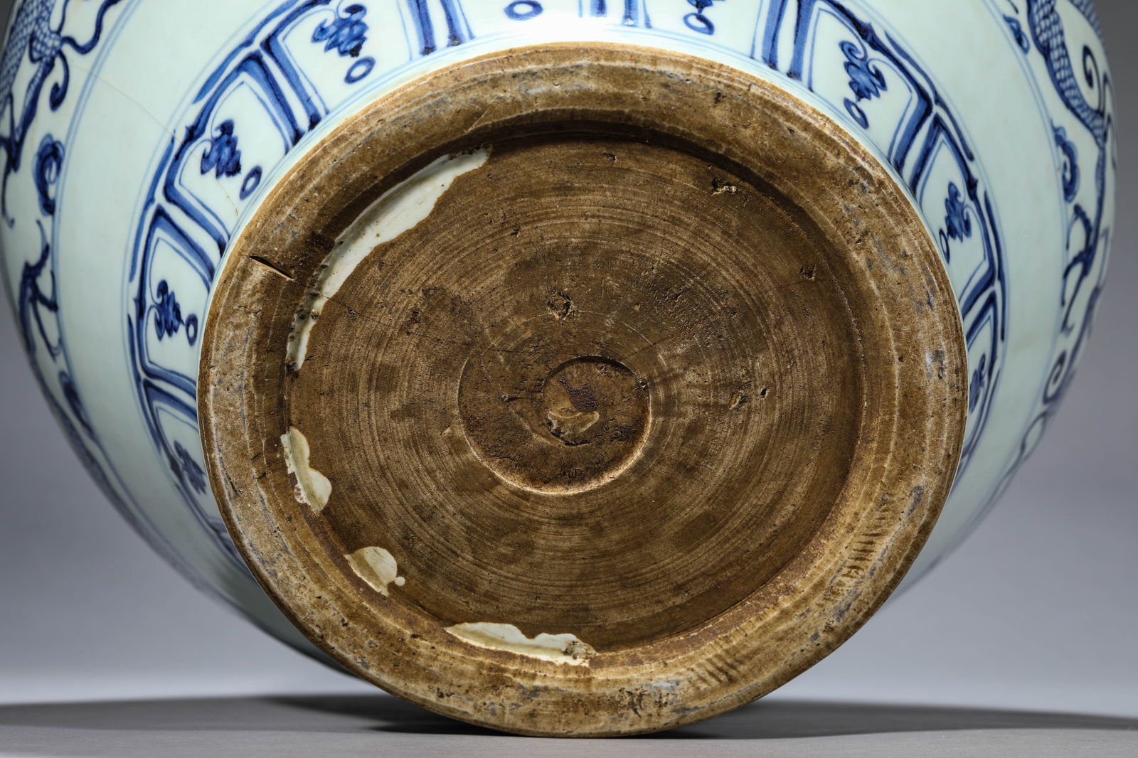 Blue and White Dragon Jar - 8
