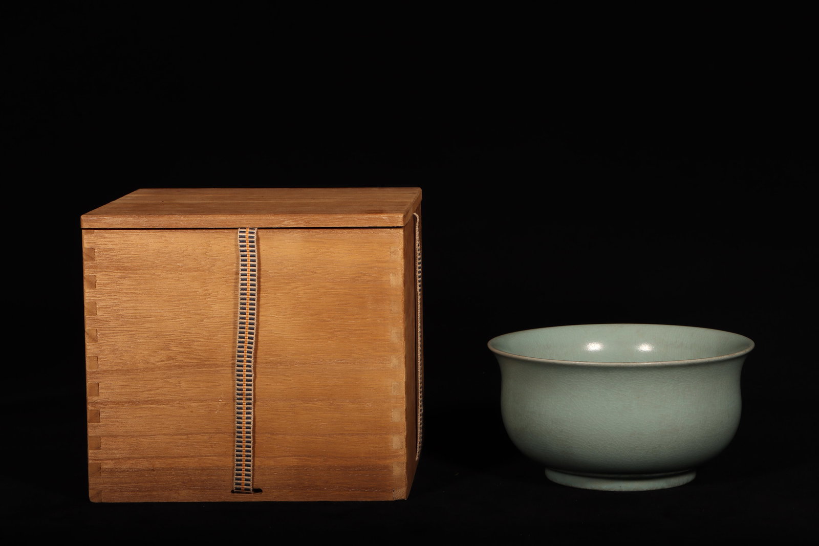 A Ru Type Bowl: A Ru Type Bowl. Height: 3.5in; Diameter: 7.09in.