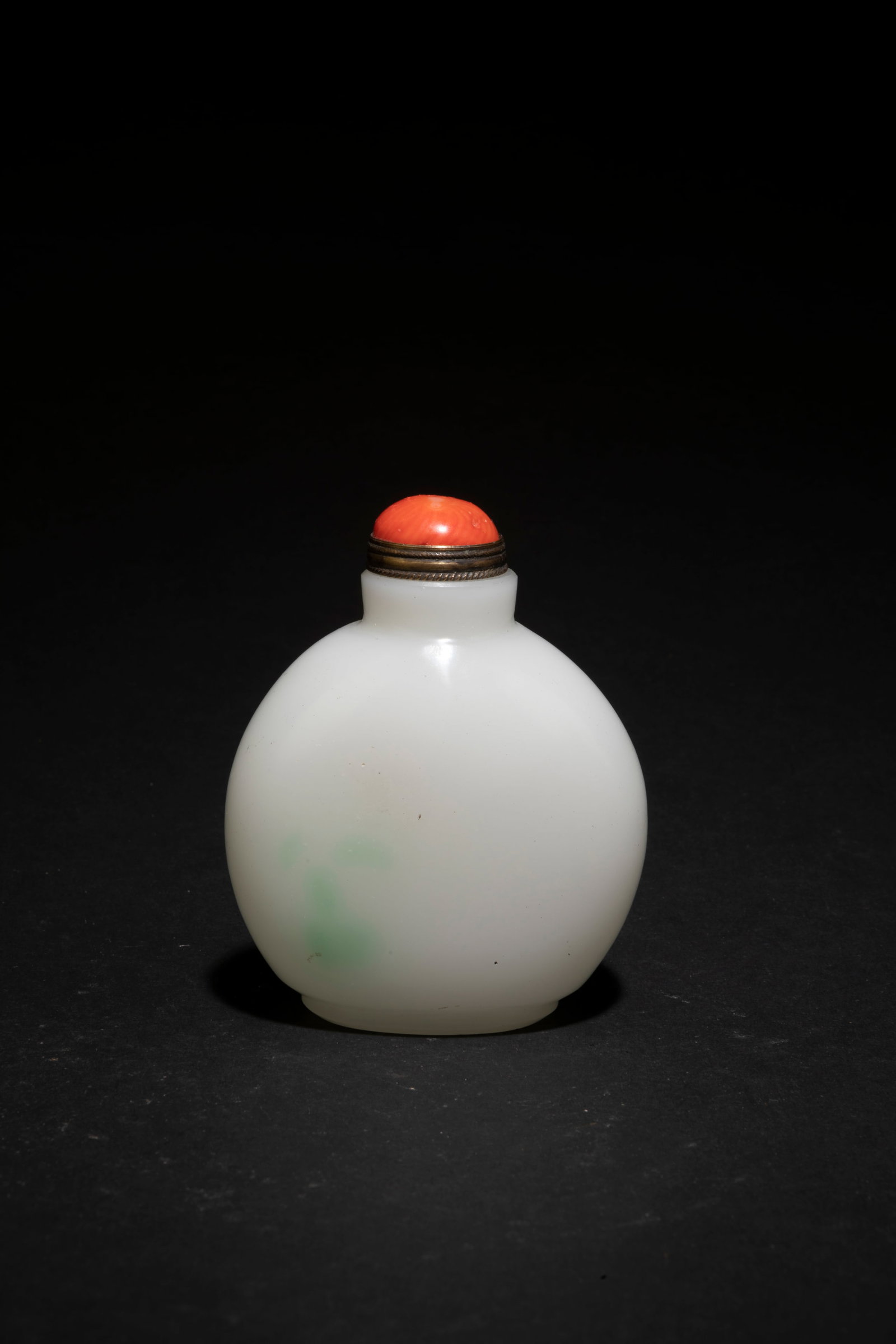 A Snuff Bottle: A Snuff Bottle. Height: 2.9"