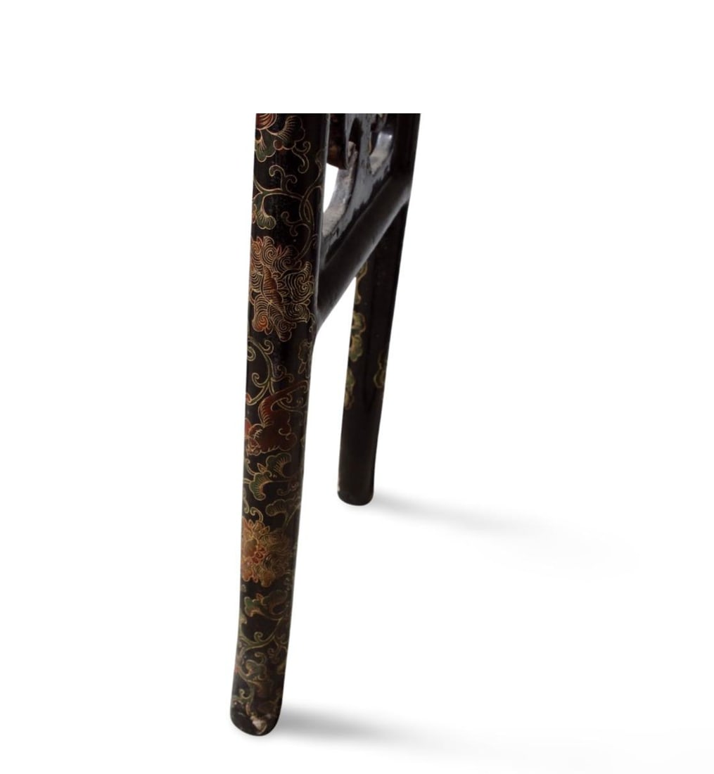 An Antique Laquer Ware Altar Table - 7