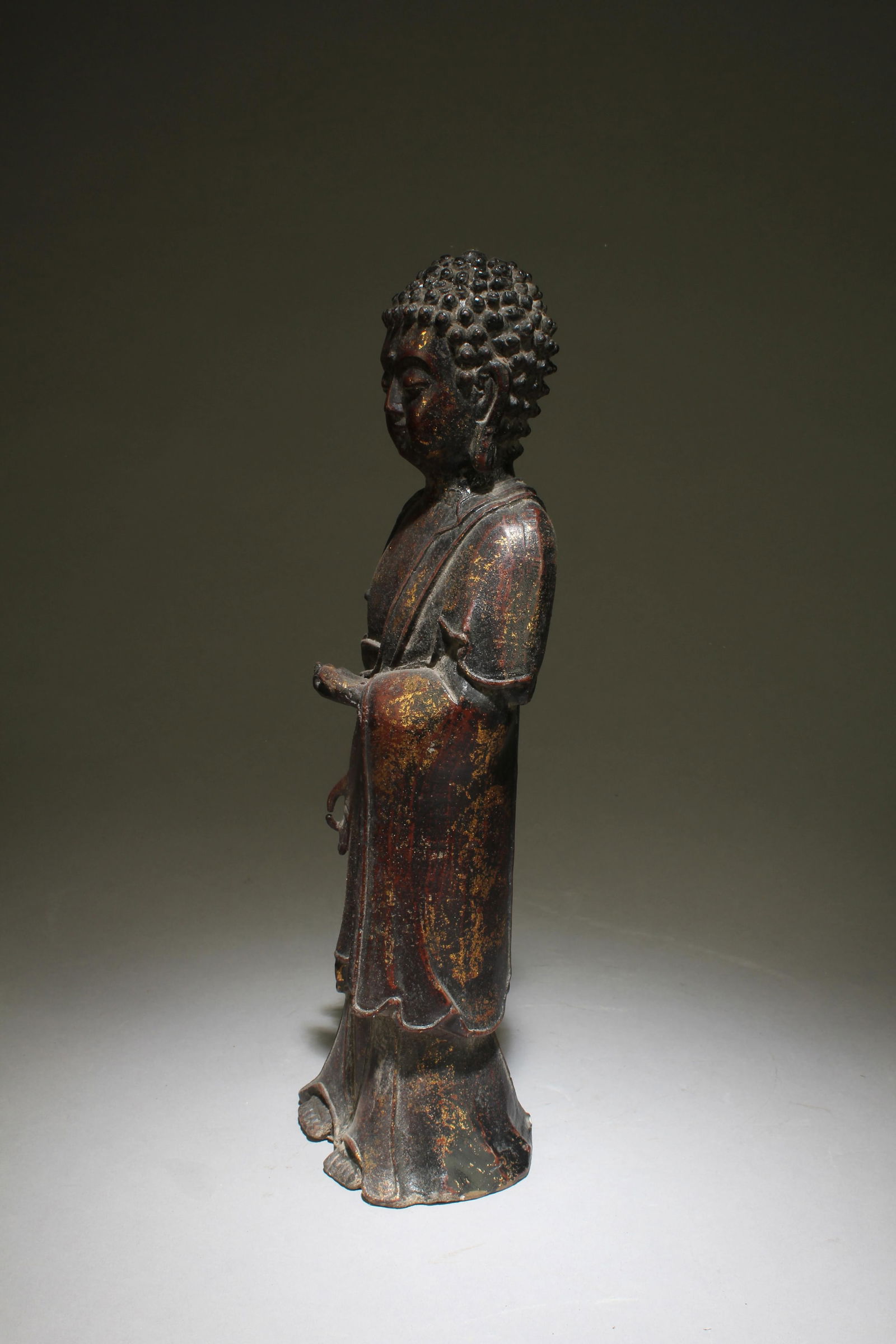 A Bronze Buddha Statue - 2