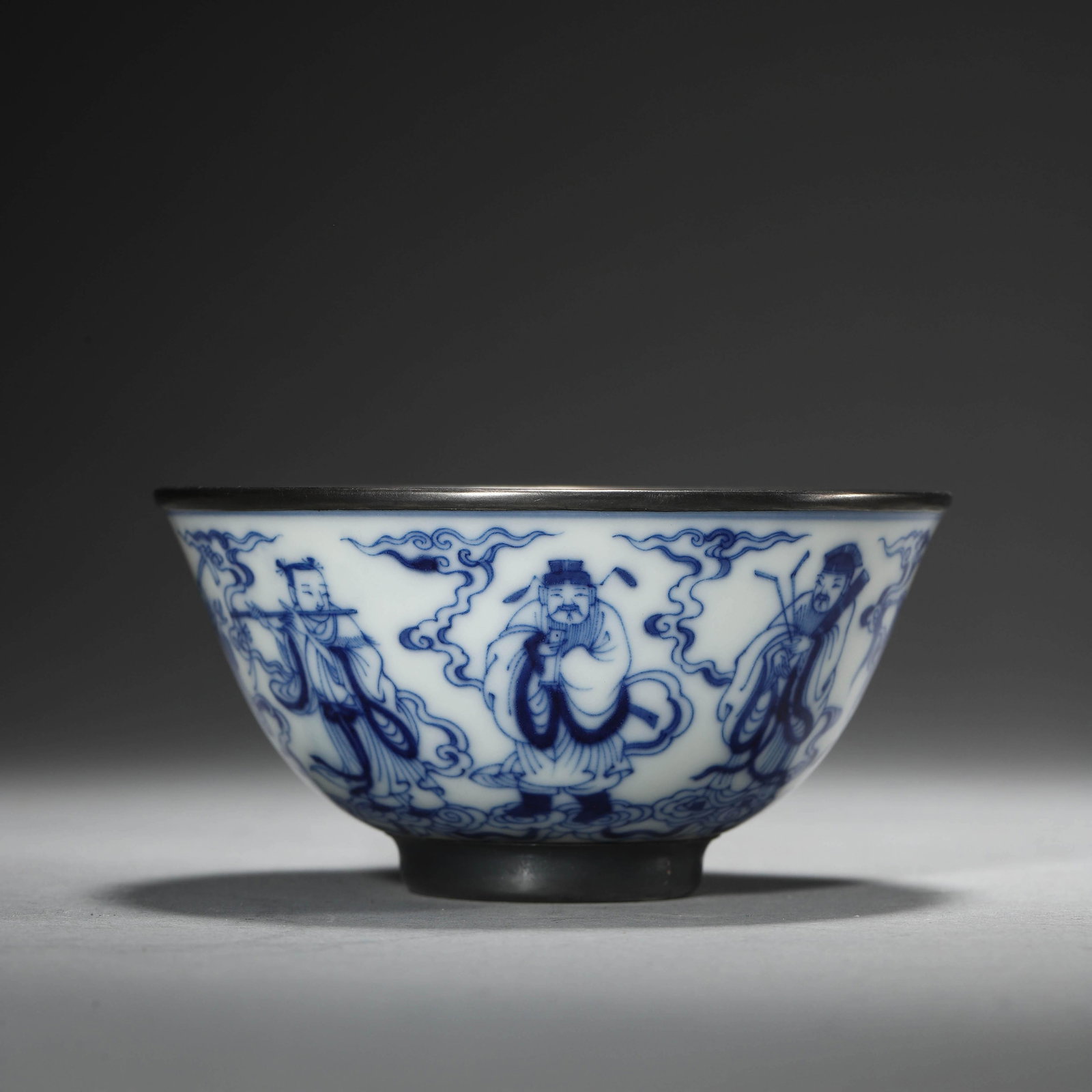 Blue And White Eight Immortals Bowl (1 of 6)