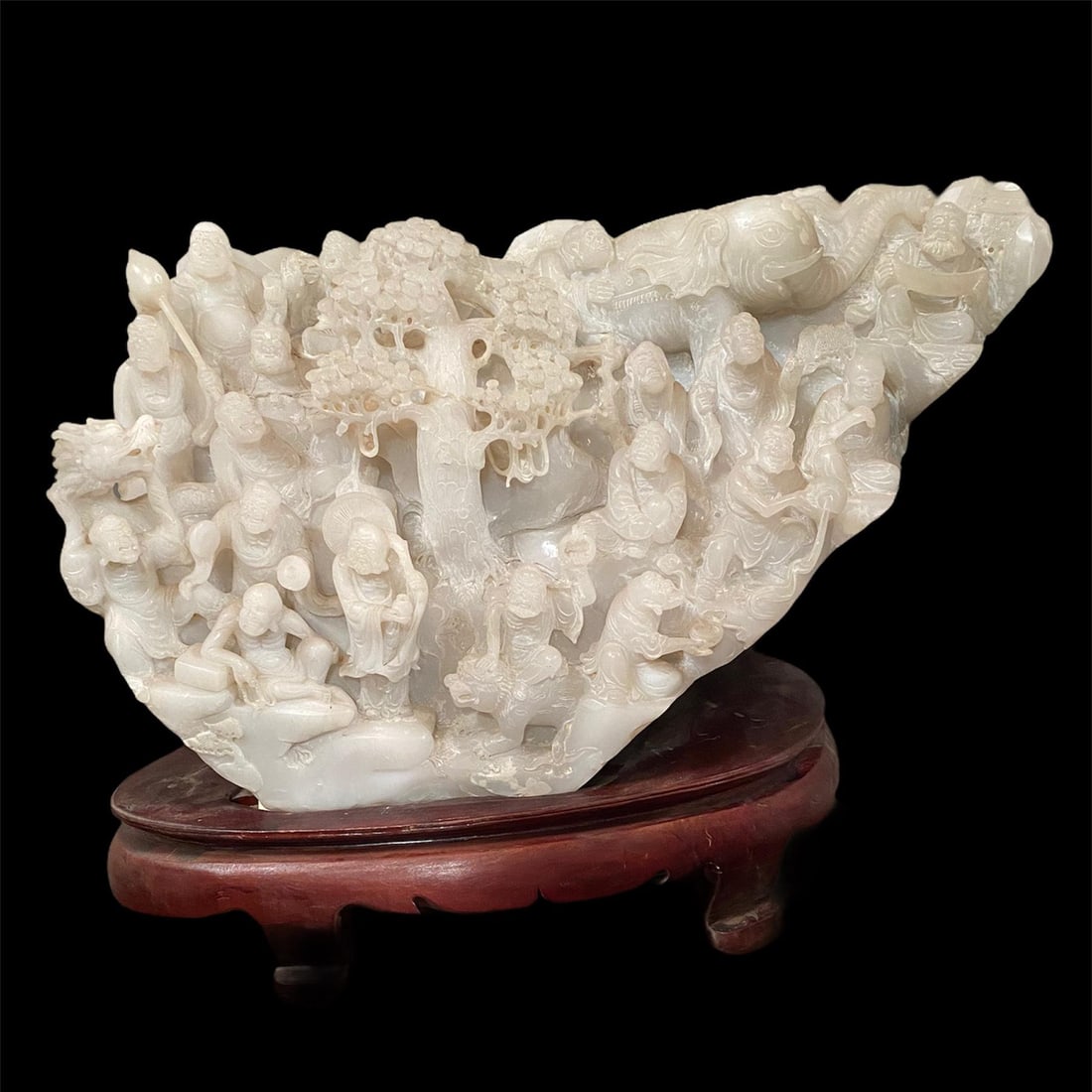 A Carved Jade Boulder (1 of 7)