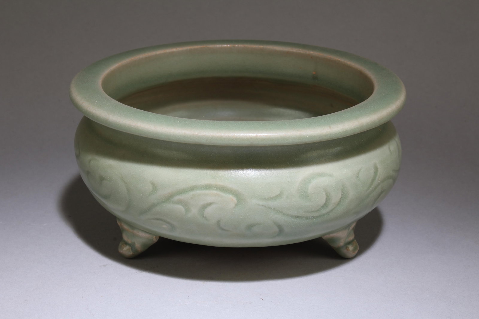 A LongQuan Tripod Incense Burner (1 of 4)