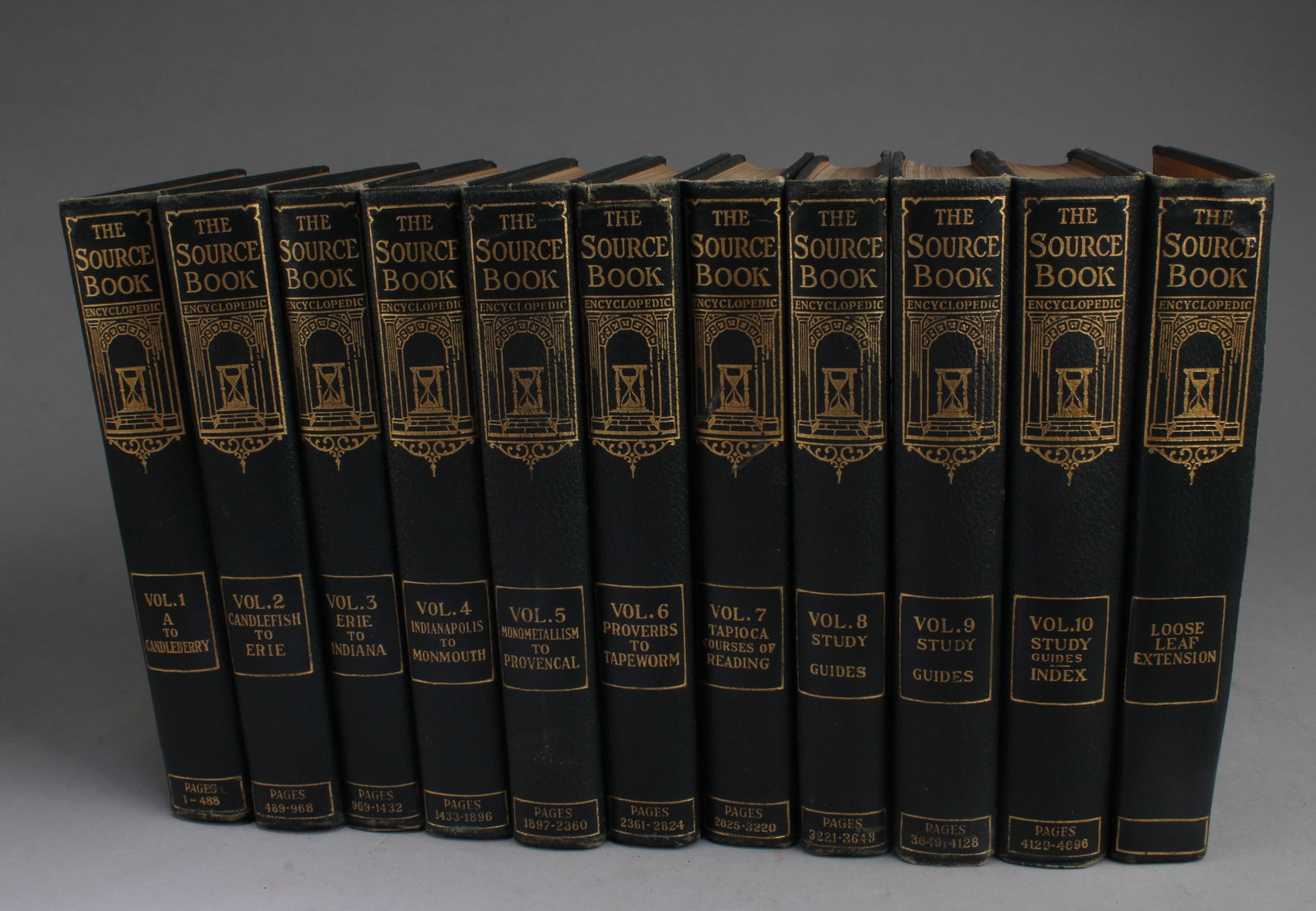 A 11-Book Encyclopedia Collection Set (1 of 2)
