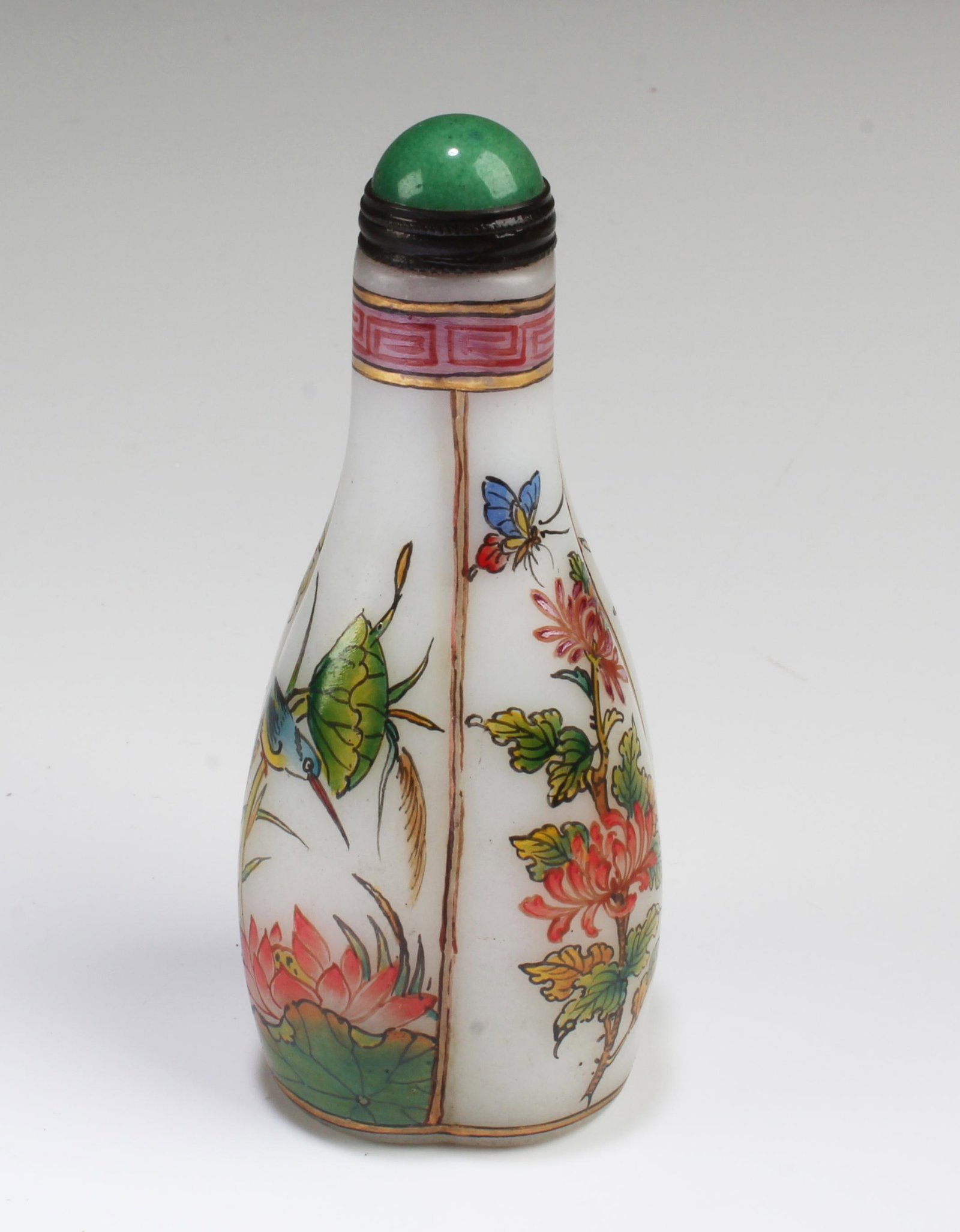 Chinese Peking Glass Snuff Bottle (1 of 5)