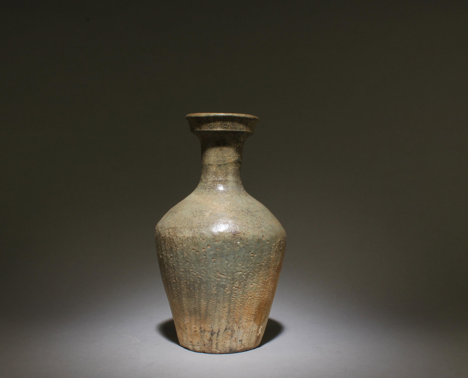 A Korean Jar: A Korean Jar. Dimensions: 9" x 5.5".