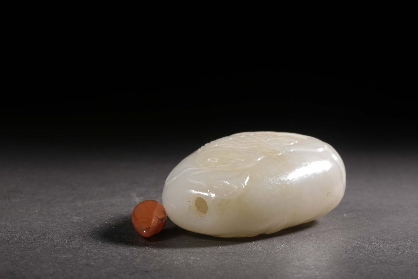 A Hetian Jade Snuff Bottle - 7