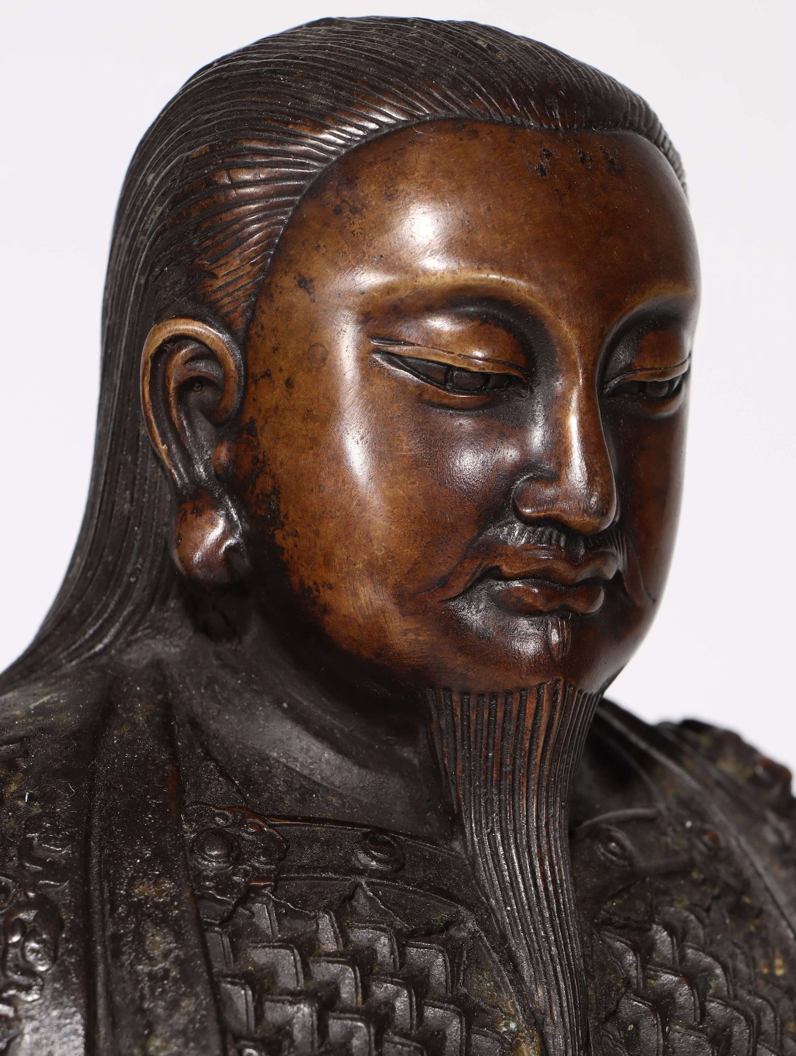 A Bronze Zhenwu Statue - 7