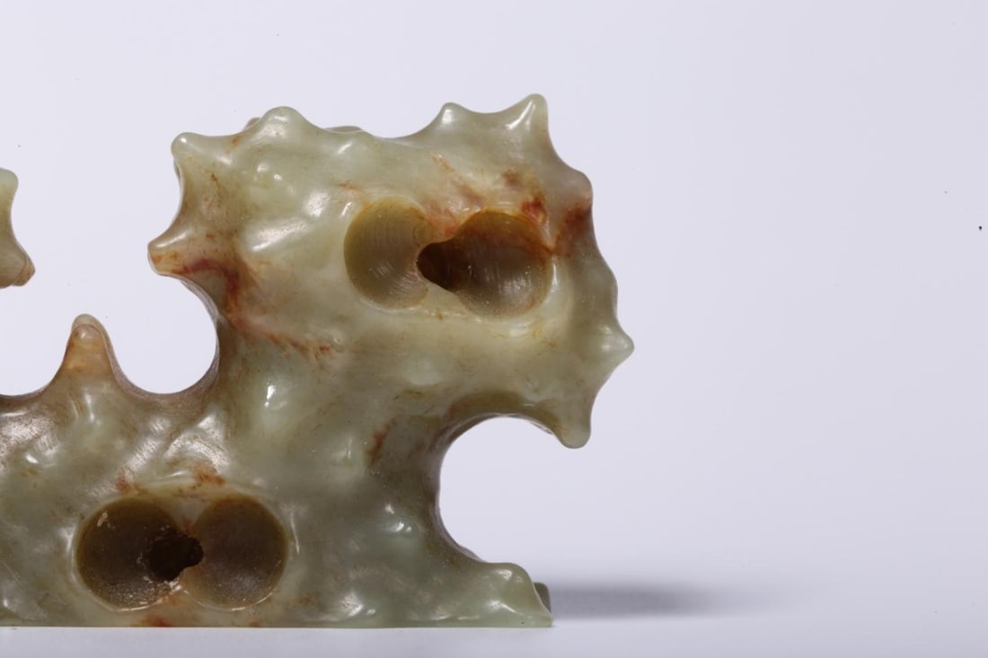 A Hetian Jade Brushrest - 3