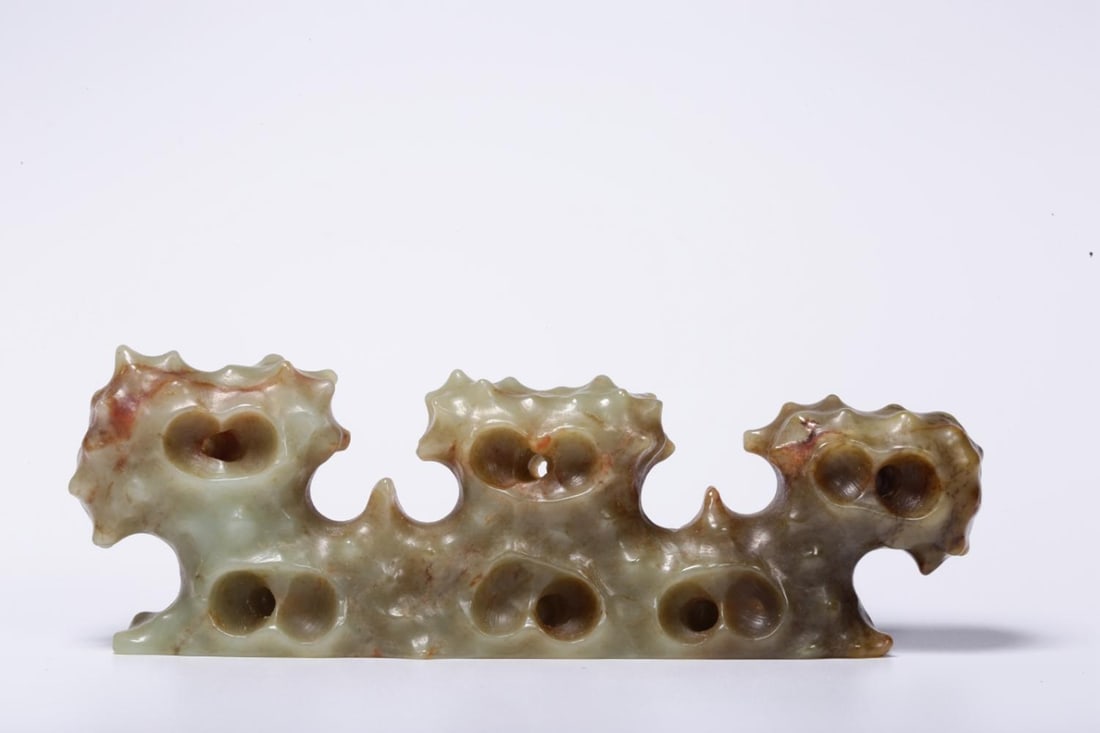 A Hetian Jade Brushrest - 4