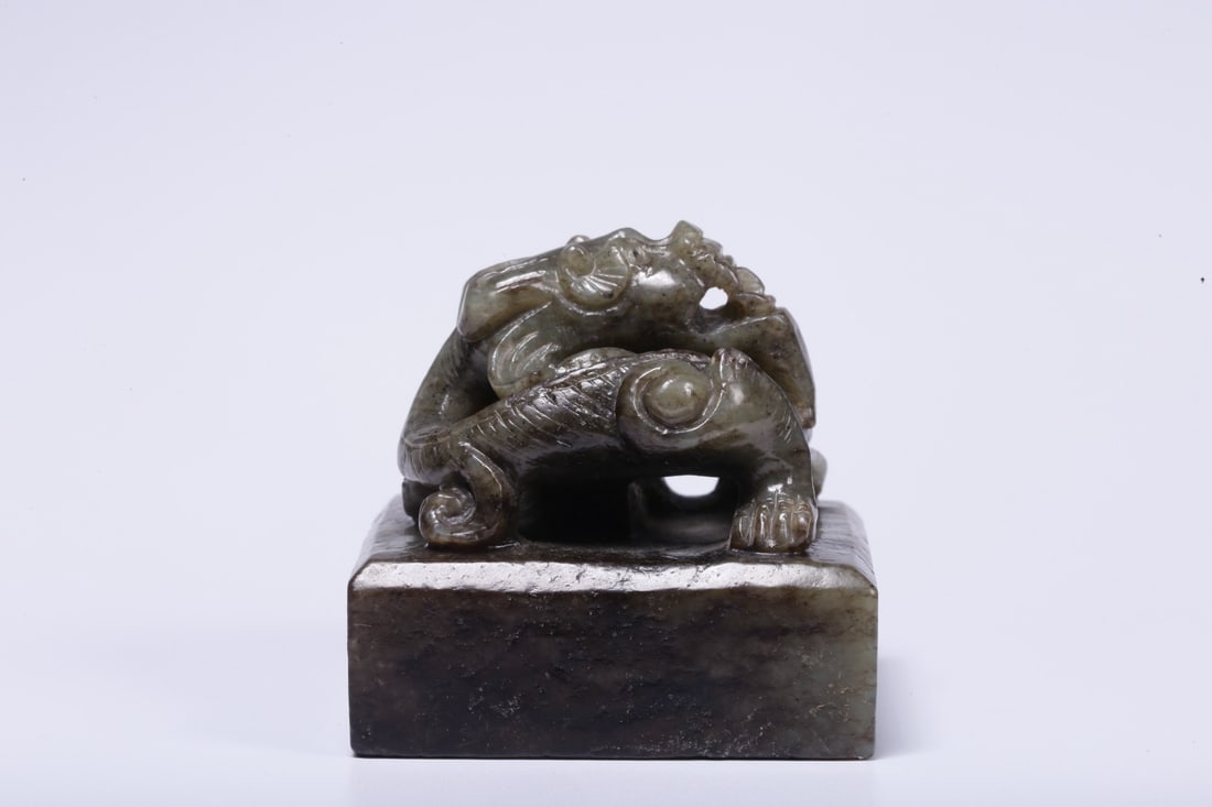A Hetian Jade Seal - 5