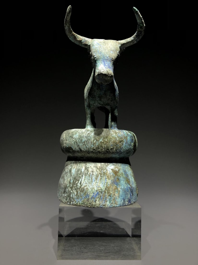 A Bronze Standing Ox - 2