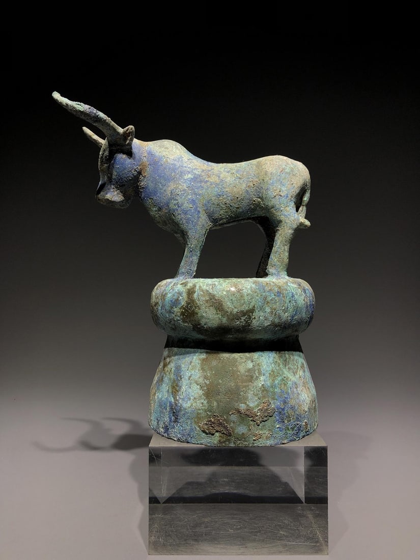 A Bronze Standing Ox - 3
