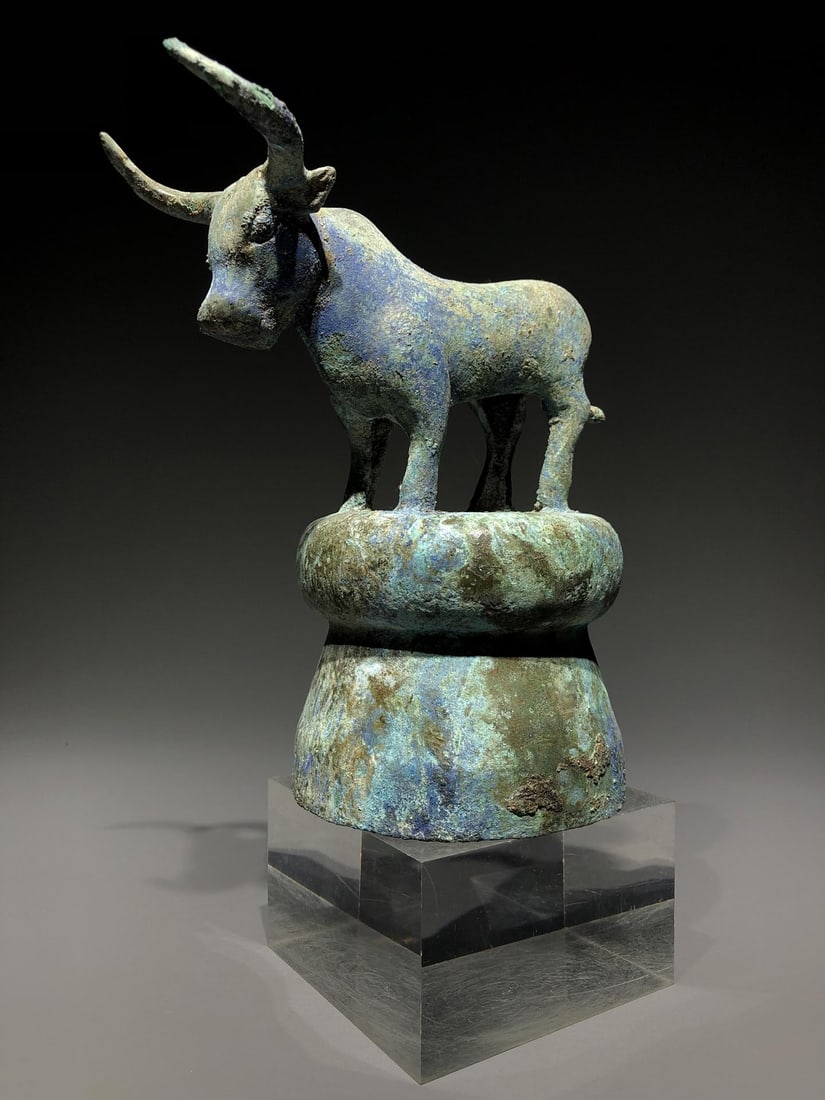 A Bronze Standing Ox - 4