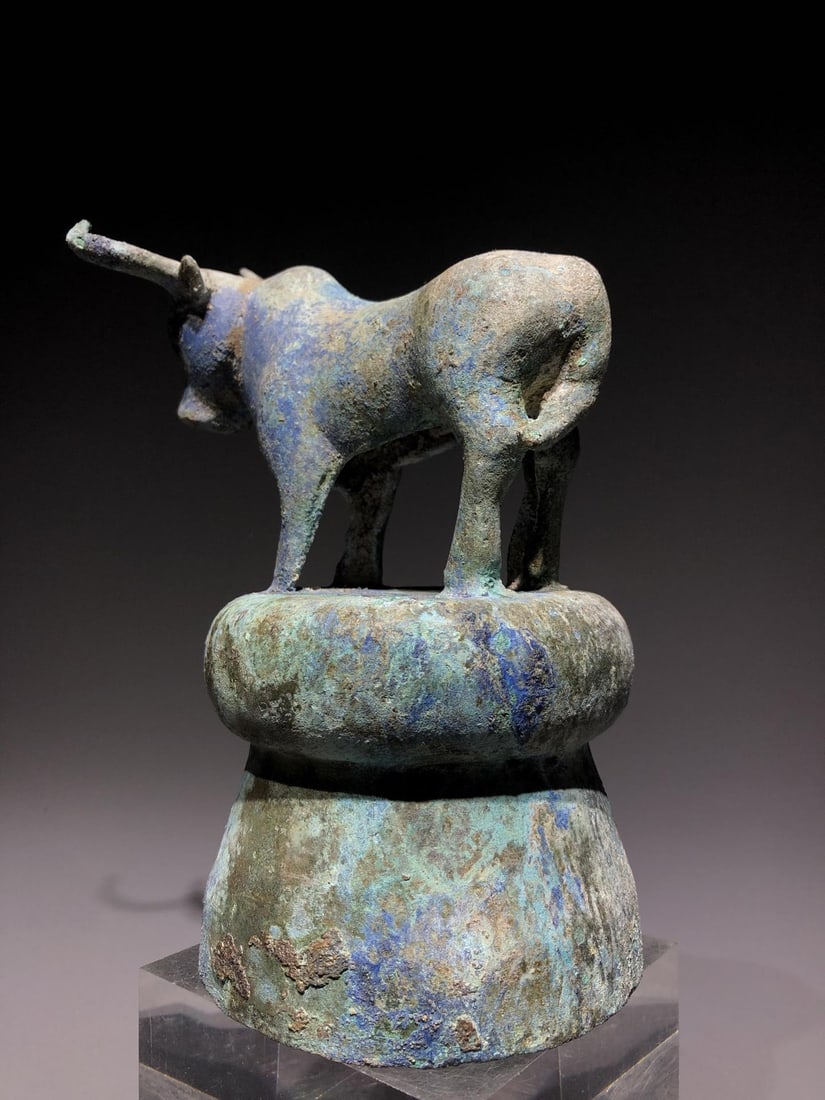 A Bronze Standing Ox - 6