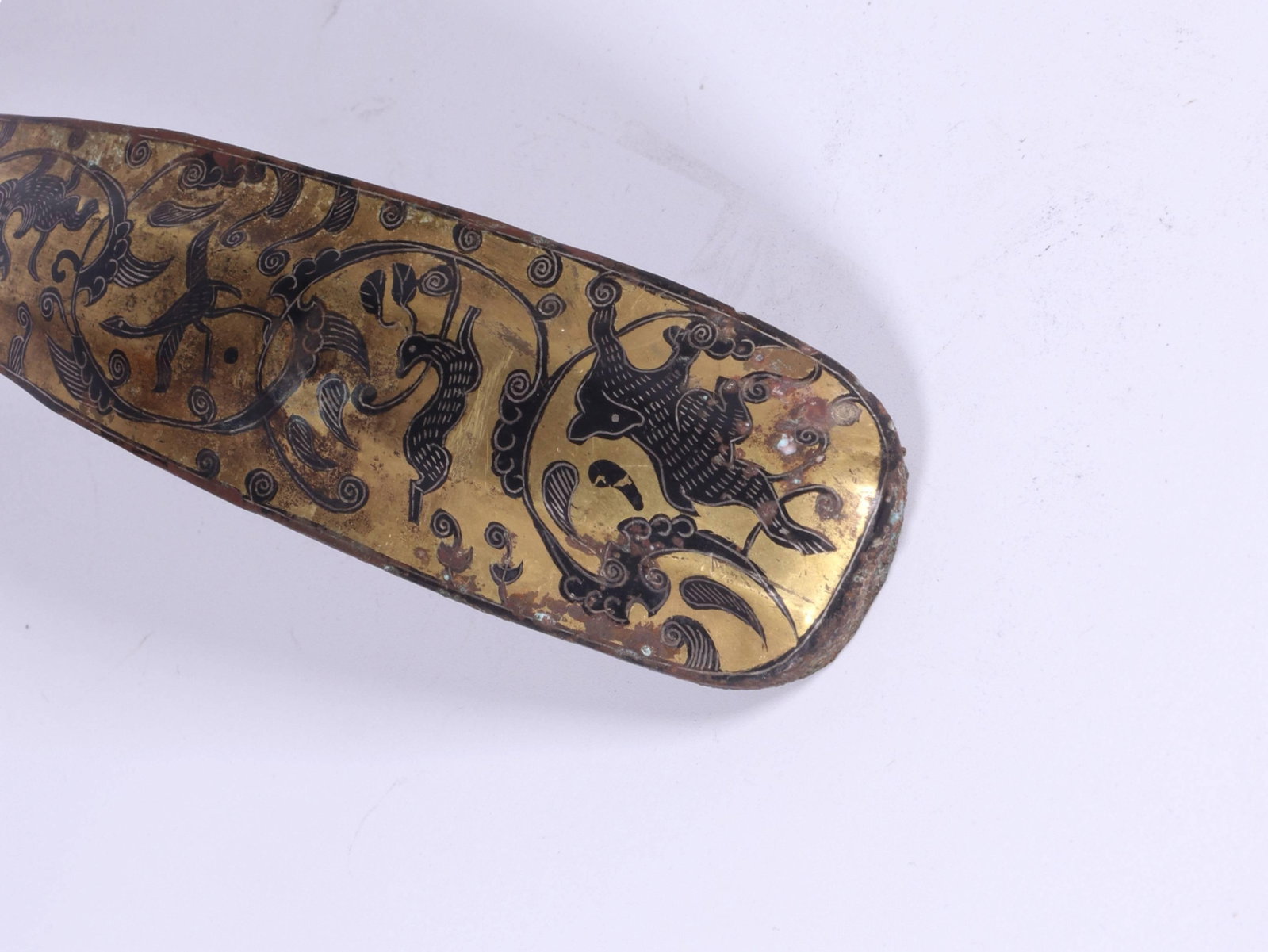A Bronze Belt Hook - 4